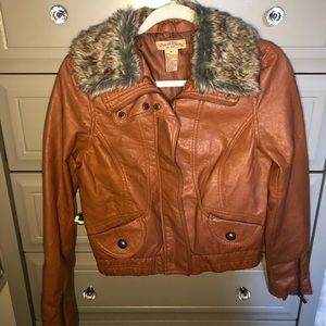 Vegan Leather Jacket 🧥